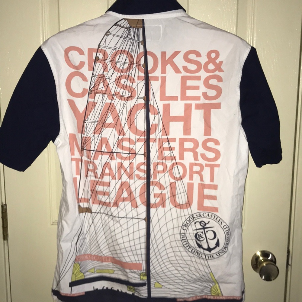 Crooks & castles short sleeve button up